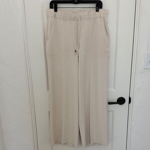 Democracy Cream Wide-Leg Track Pants